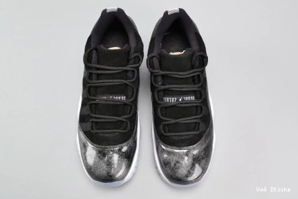 729  JORDAN 11 womens "BARON" 2506 (GS) AIR  RETRO LOW BG 528896- Trendy 0808